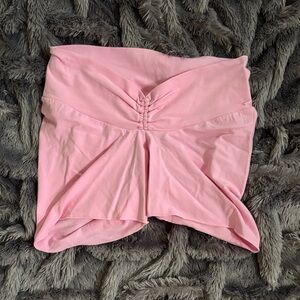 NWT SKIMS Cotton Twist Short Cotton Candy Pink Size Large